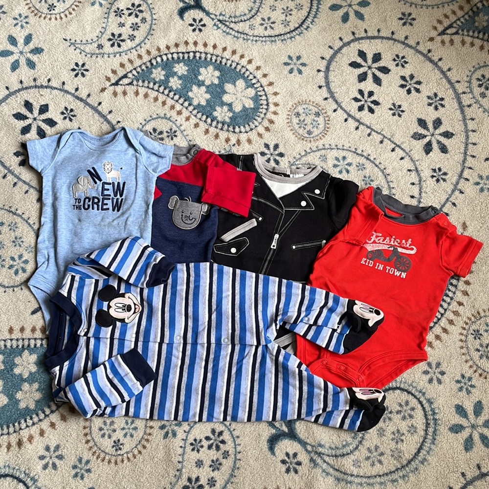 Baby boy five pack